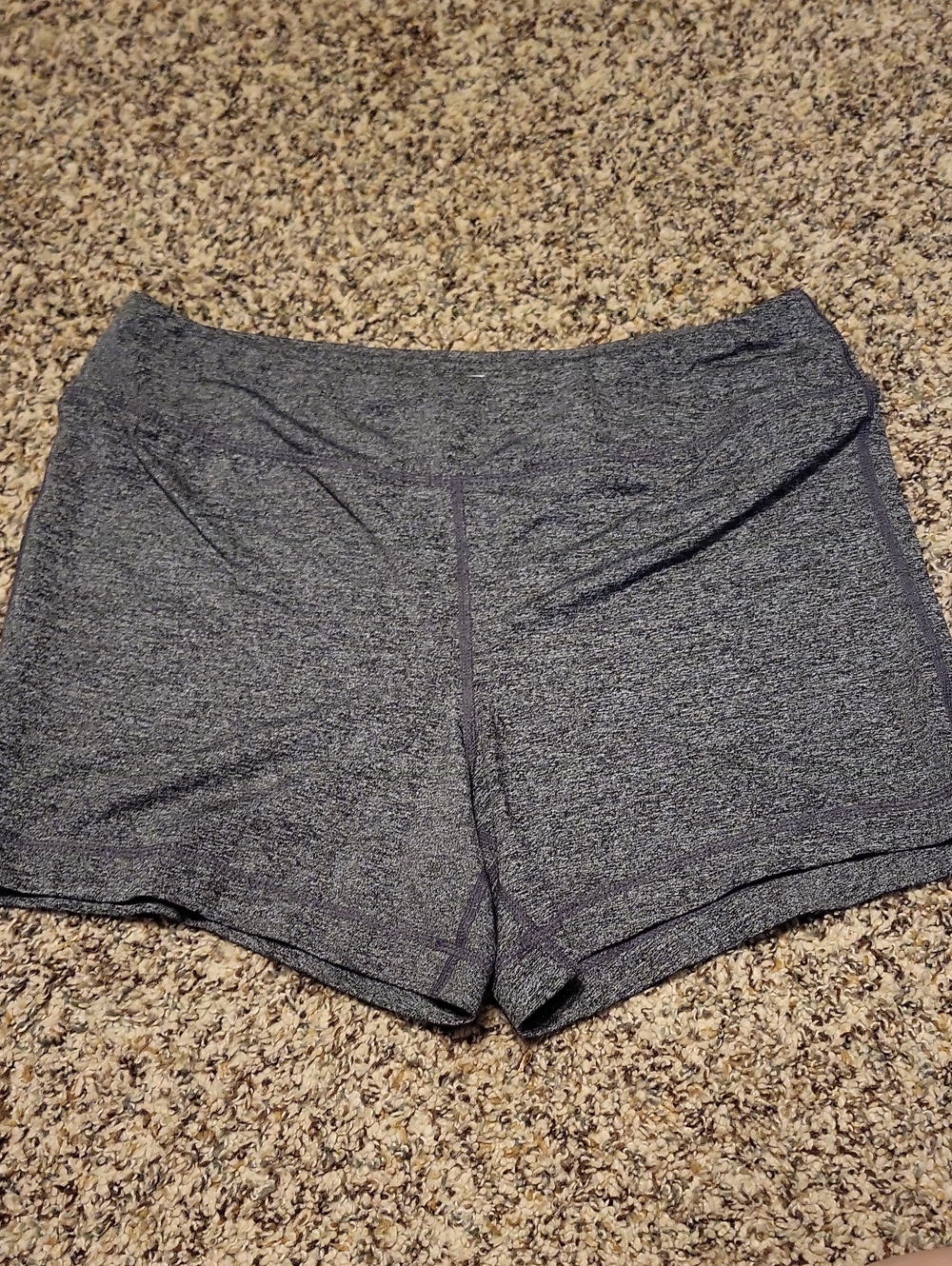 Pro Player Heather Grey Women's Bike Shorts